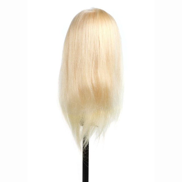 Tiana SSS 100% Human Hair Mannequin Head Light Blonde #60 18" 45cm