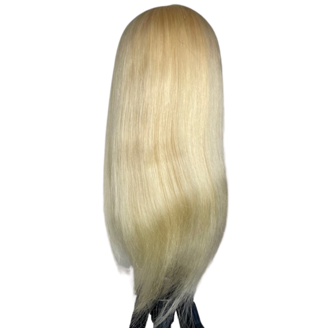 Tiana SSS 100% Human Hair Mannequin Head Light Blonde #60 18" 45cm
