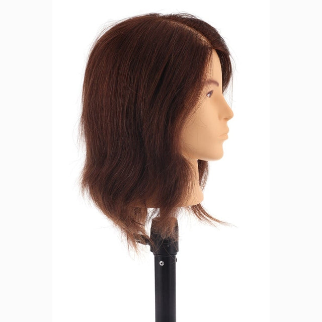 Tony SSS 100% Human Hair Mannequin Head Male Hairdressing