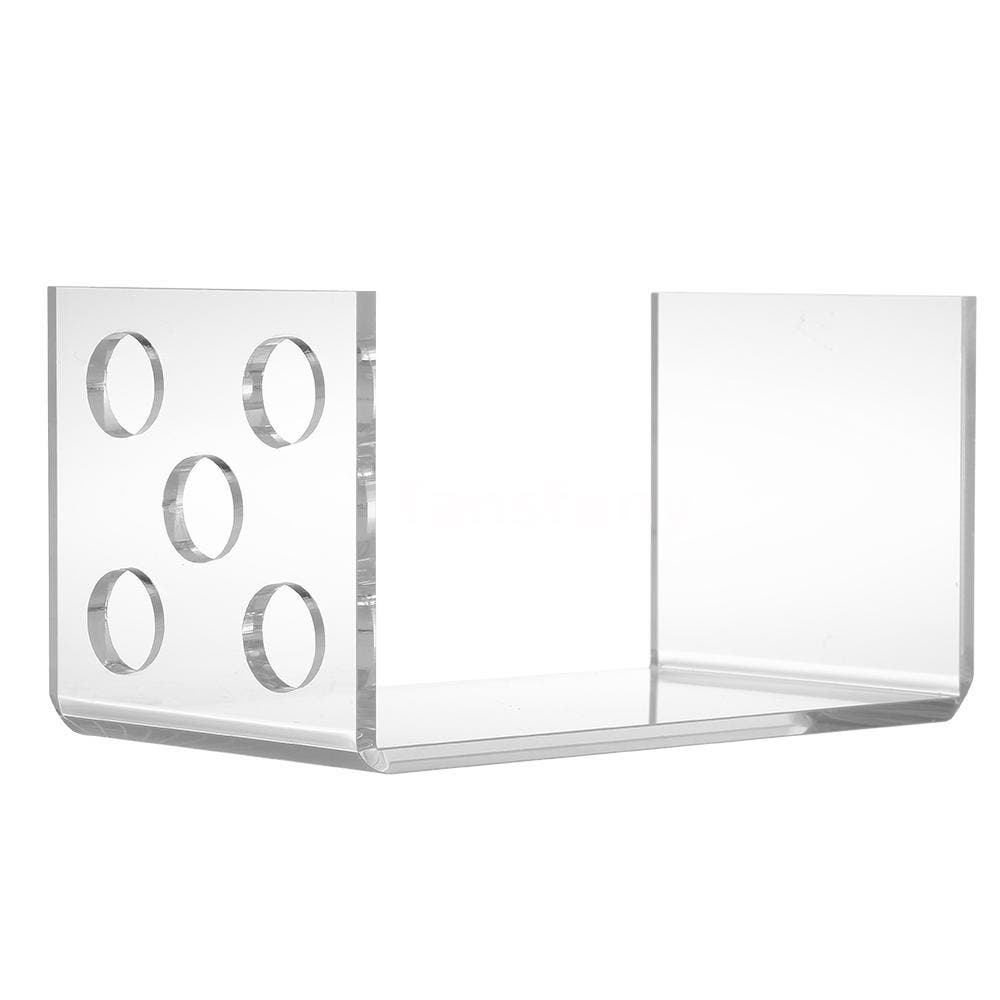 Transparent Self Standing Scissors Holder/ Display Rack Salon - 5 Holes
