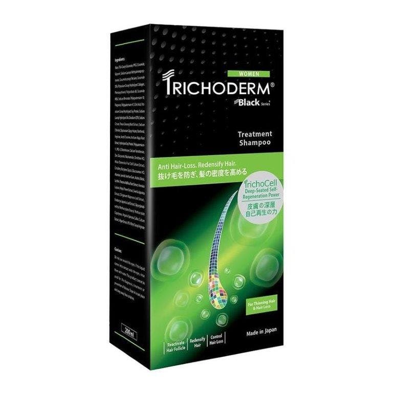 Trichoderm Black Series Women -Treatment Shampoo for Thinning & hair Loss 200ml