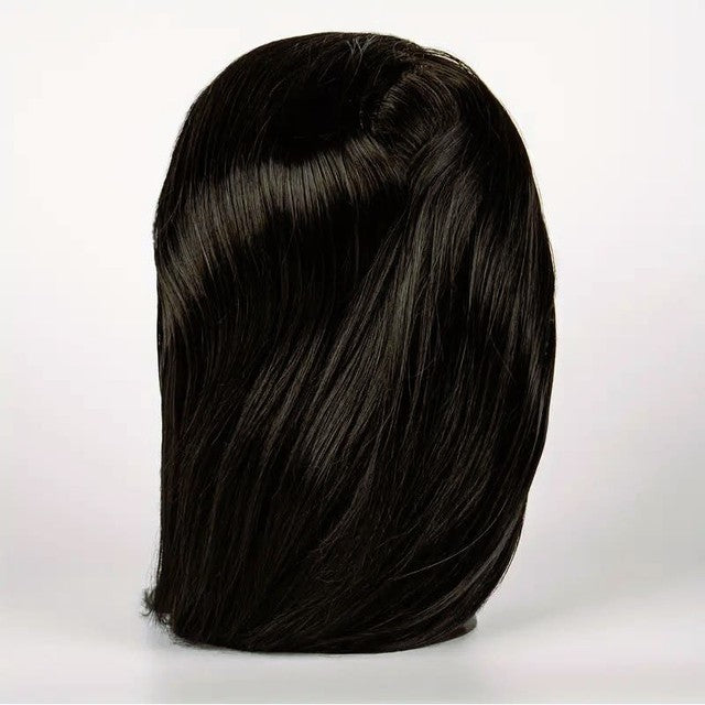 Tristan SSS 100% Human Hair Male Mannequin Head Black Hair No Beard