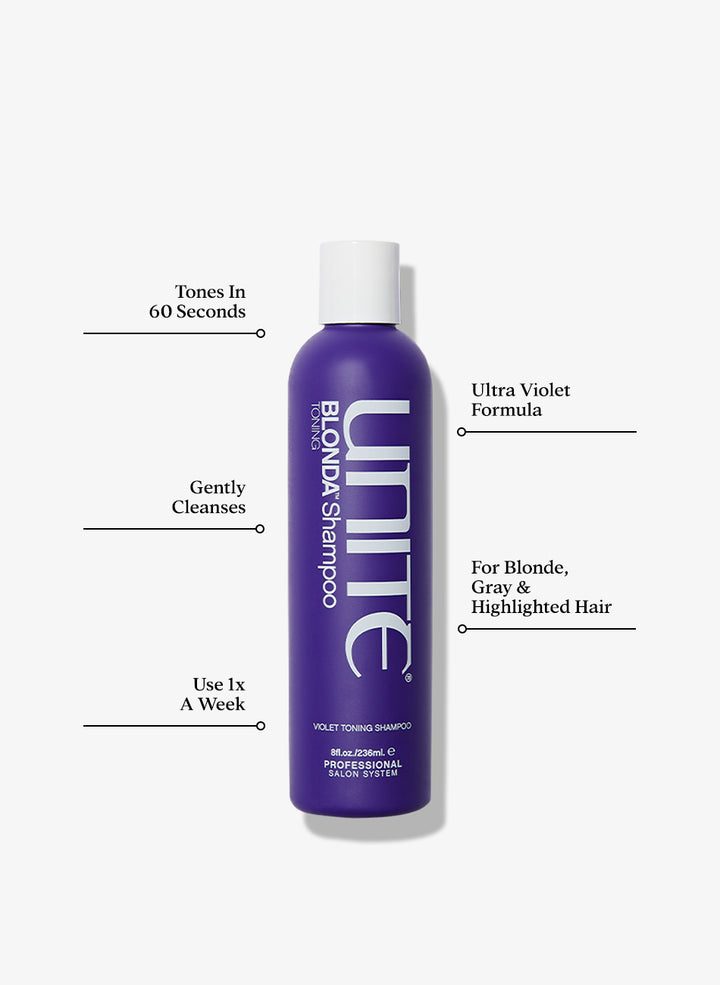 UNITE BLONDA Violet TONING Shampoo - Travel Size 59ml