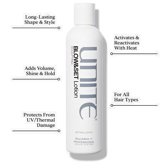 UNITE BLOW&SET Setting Lotion 236ml