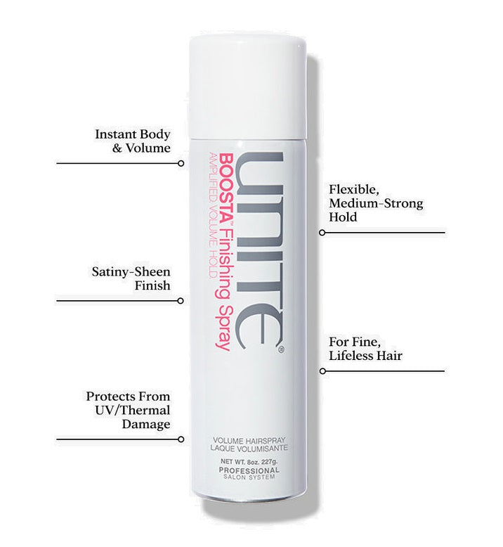 UNITE BOOSTA Finishing Spray, Volume Hairspray 227g