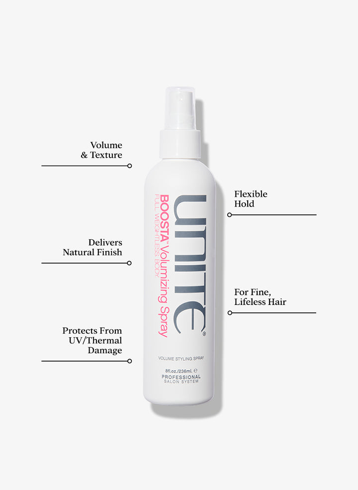 UNITE BOOSTA Volumizing Spray - Weightless Volume Styling Spray 236ml