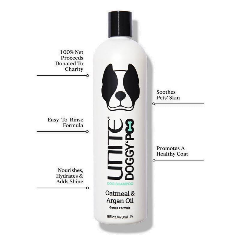 UNITE Doggy 'Poo Dog Shampoo Oatmeal & Argan Oil 473ml