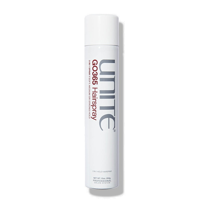 UNITE GO365 HairSpray, 3-in-1 Soft/Medium/Strong Hold Spray 300ml