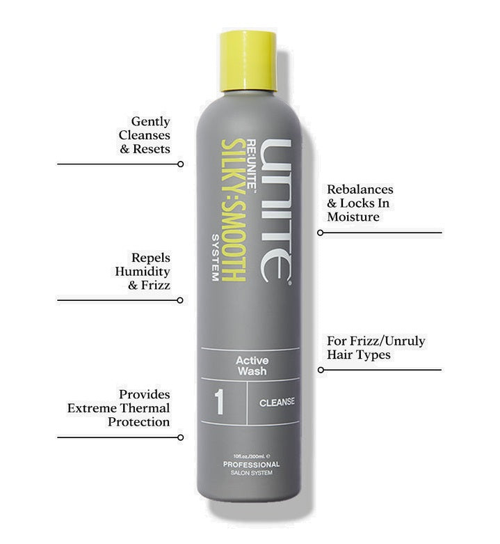 UNITE RE:UNITE Silky:Smooth System Step 1 - Active Wash 300ml