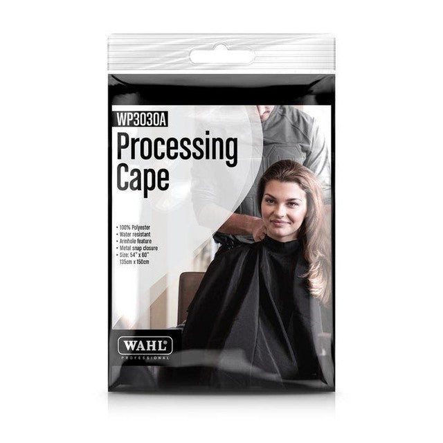 WAHL Processing Cape 3030A with Arm Holes 100% Polyester Chemical Resistant