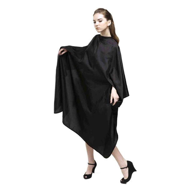 WAHL Professional Processing Cape 3030A with Arm Holes Chemical & Bleach Resistant Salon Colouring Cape Black