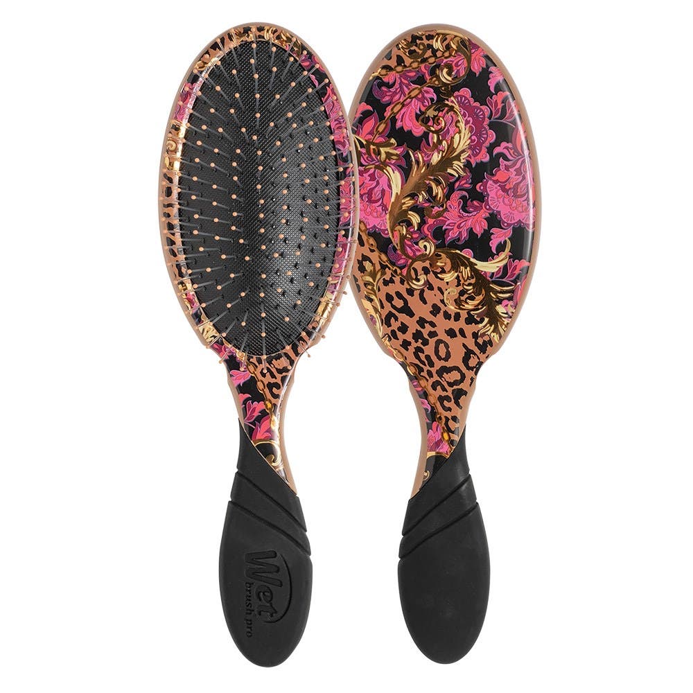 WetBrush Pro Detangler Floral Safari - Black