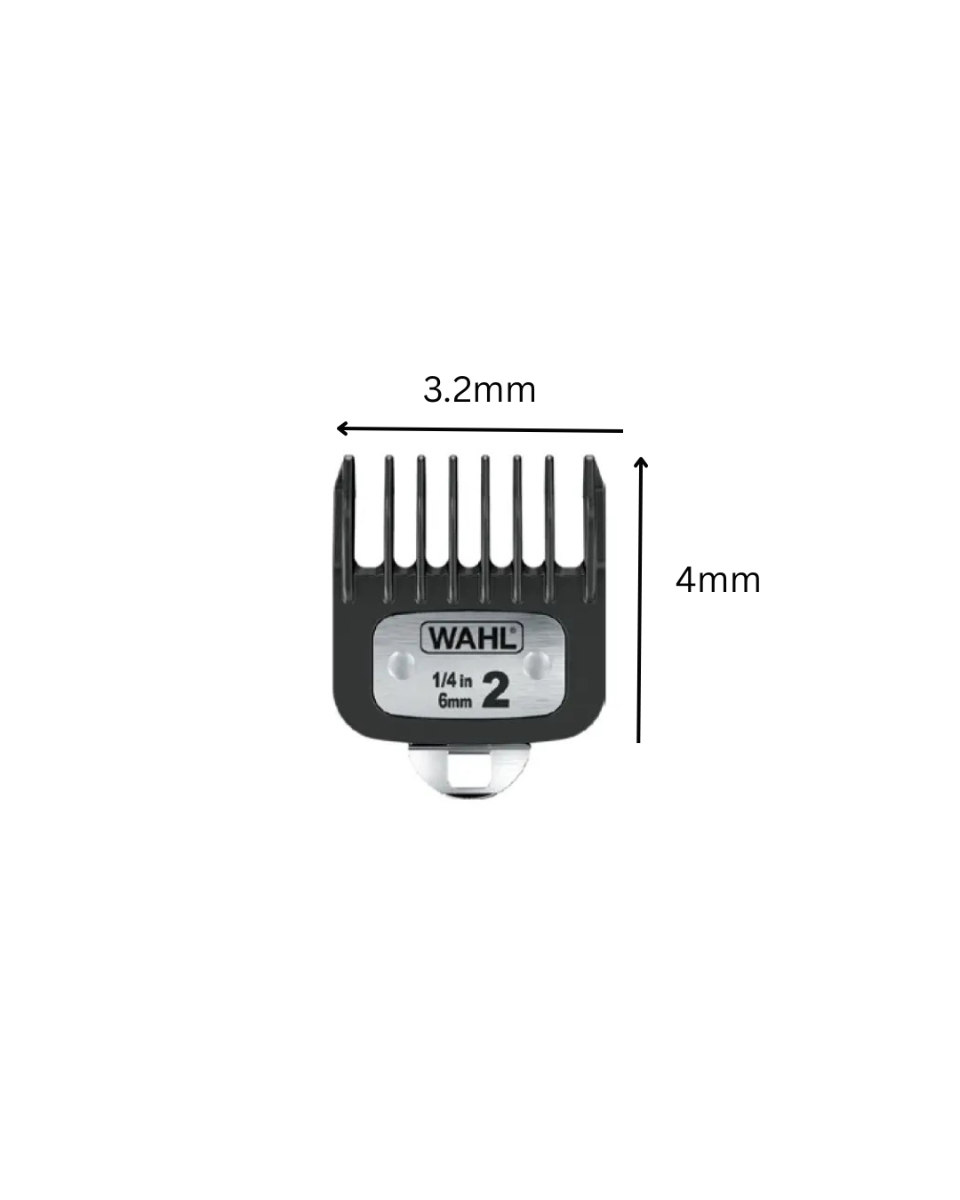 Wahl #2 6mm Premium Standard Guide Comb for Trimmer Elite/Waterproof/Lithium Ion/59300 51063