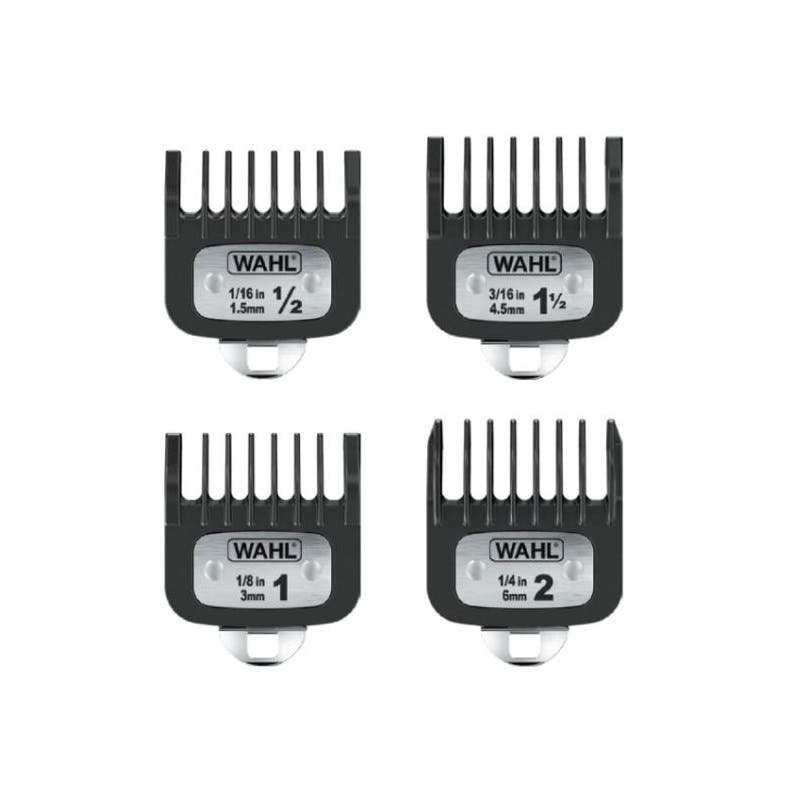 Wahl 4 PACK Premium Standard Guide Comb for Trimmer Elite/Waterproof/Lithium Ion/59300