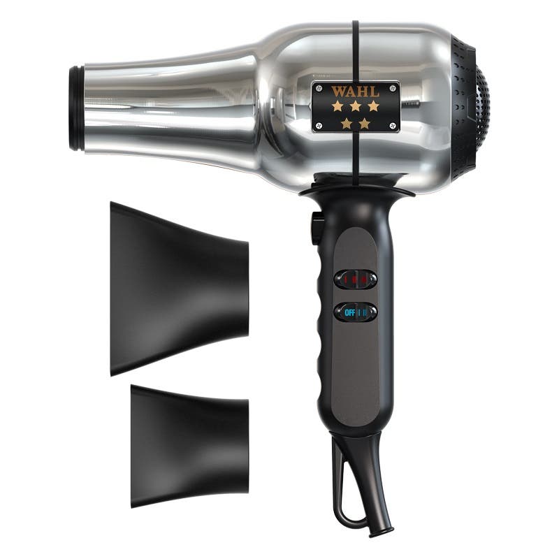 Wahl 5 Star Metal Hair Dryer Professional Power with Retro Design
