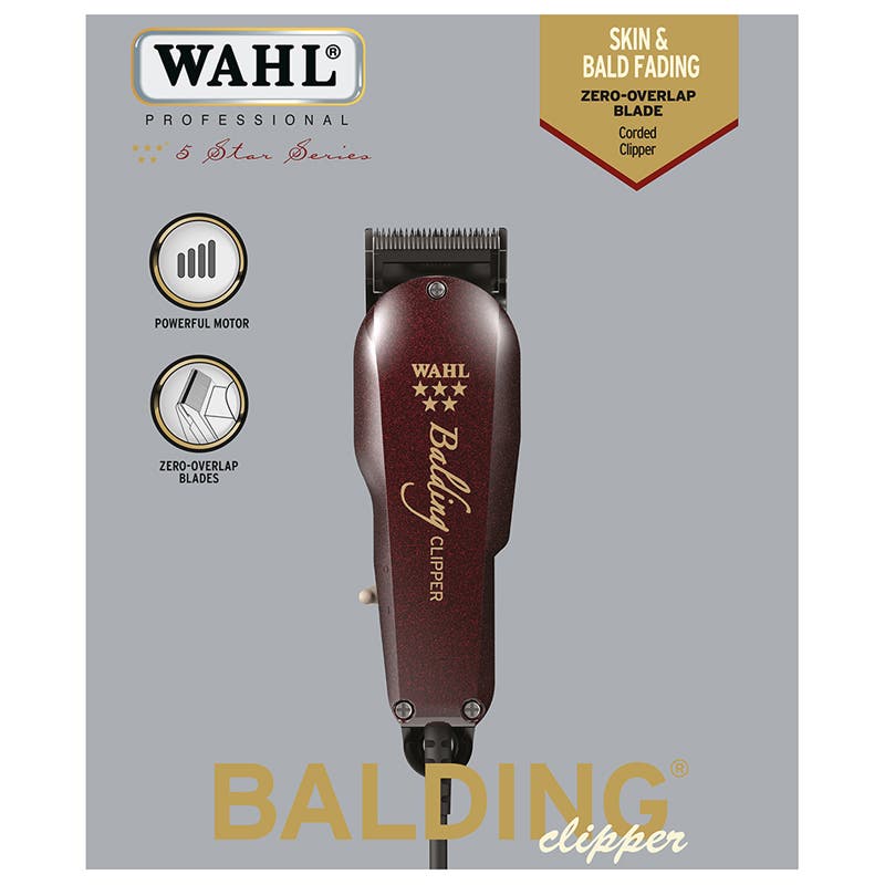 Wahl 5 Star Professional Balding Hair Clipper WA8110-012 | Ultra Close Skin & Bald Fade Clipper