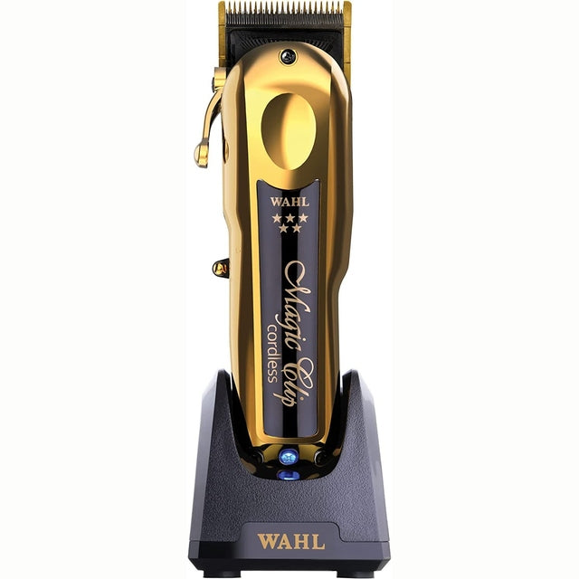 Wahl 5 Star Professional Cord/Cordless Magic Clip Clipper - Gold Limited Edition 08148-712