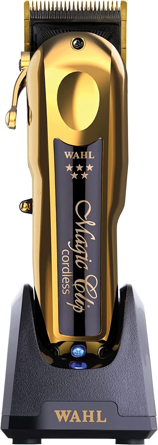 Wahl 5 Star Professional Cord/Cordless Magic Clip Clipper - Gold Limited Edition 08148-712