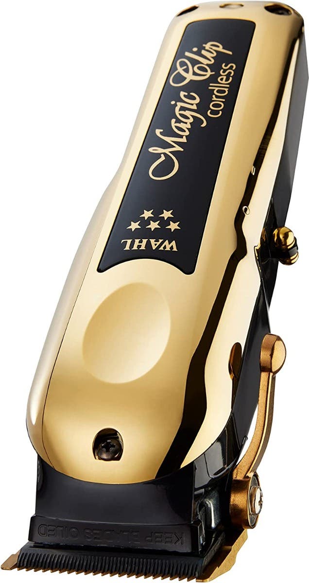 Wahl 5 Star Professional Cord/Cordless Magic Clip Clipper - Gold Limited Edition 08148-712