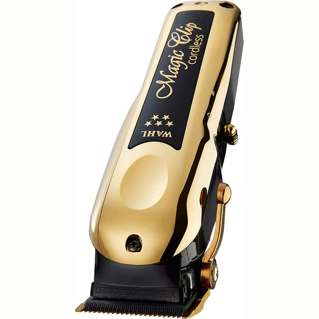 Wahl 5 Star Professional Cord/Cordless Magic Clip Clipper - Gold Limited Edition 08148-712