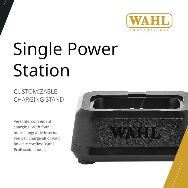 Wahl Single Power Station customizable charging stand for cordless Wahl professional tools