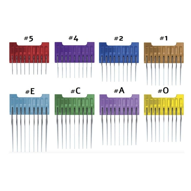 WAHL 5 in 1 Pet Comb - Stainless Steel Animal Clipper Attachment Guide