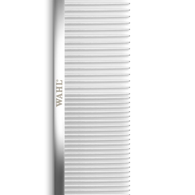 Wahl 7 3/8 inch Professional Groomer Comb Metal Pet Comb 58727