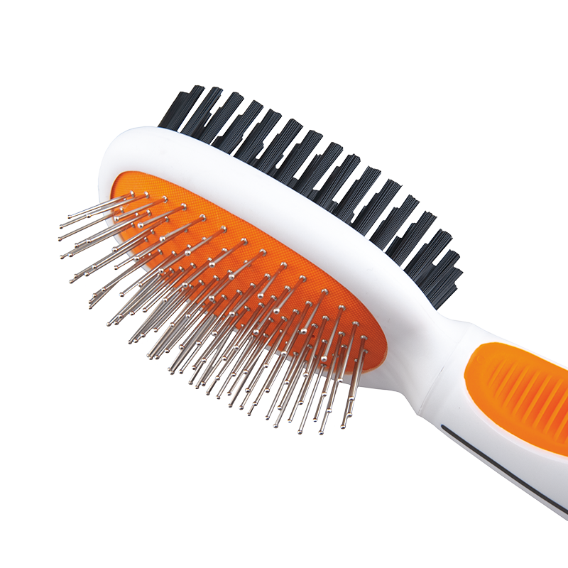 Wahl Animal White/Orange Large Double-Sided Brush WE58905