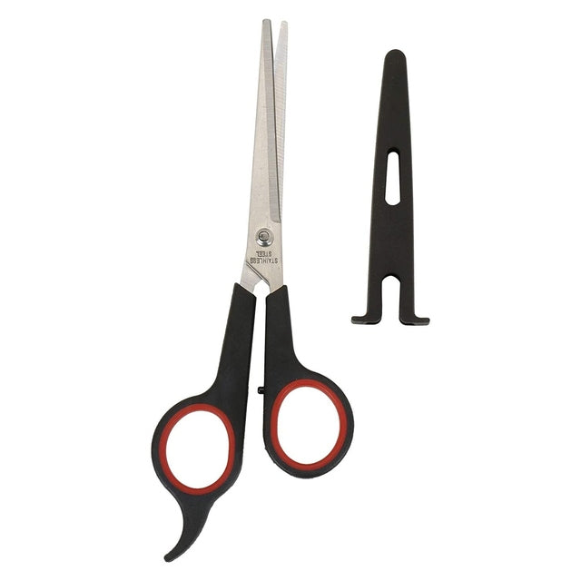 Wahl At-home Barber Accessory Kit: Scissors, Comb, Cape, Cleaning Brush & Spray Bottle