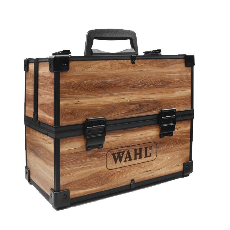 Wahl Barber Lockable Wooden Tool Box