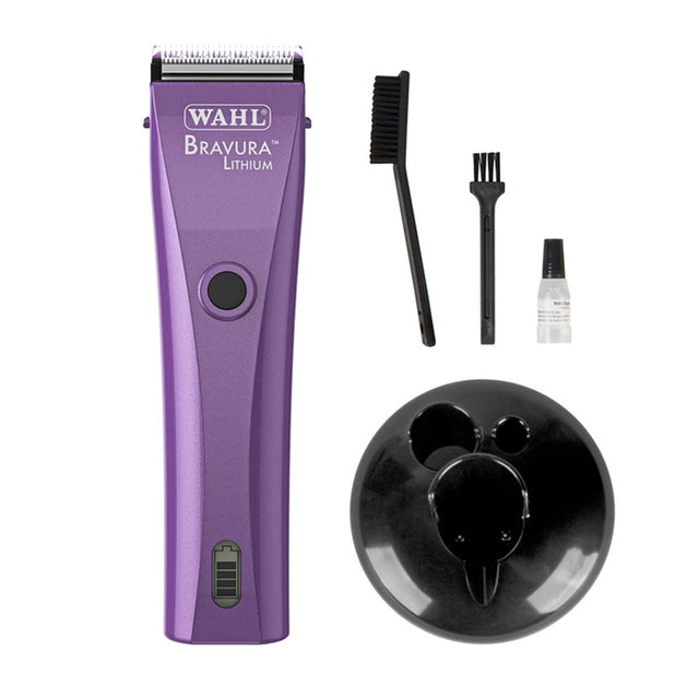 Wahl Bravura Lithium Ion Cordless Pet Clipper with 5 in 1 Adjustable Blade Professional Grooming Tool
