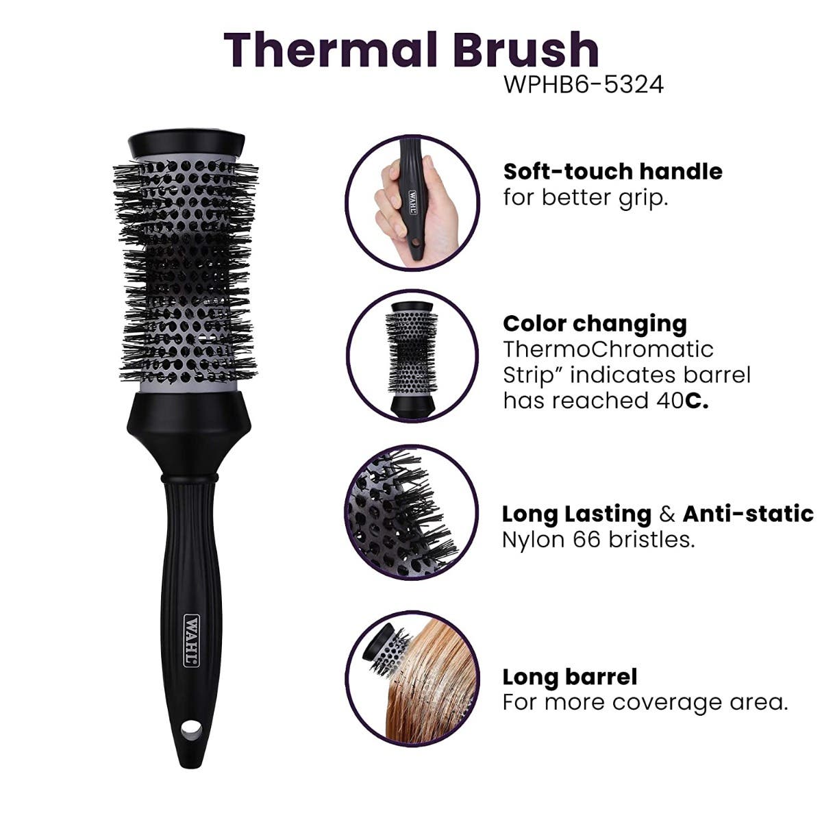 Wahl Ceramic Thermal Brush 25mm
