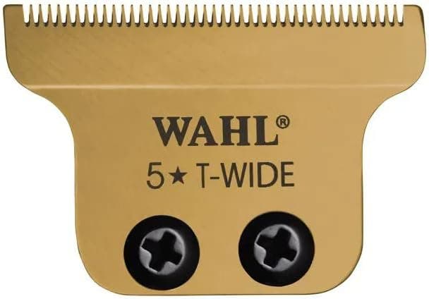 Wahl DLC Gold Detailer Double T-Wide Blade Set 2215-708