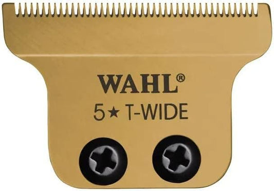 Wahl DLC Gold Detailer Double T-Wide Blade Set 2215-708