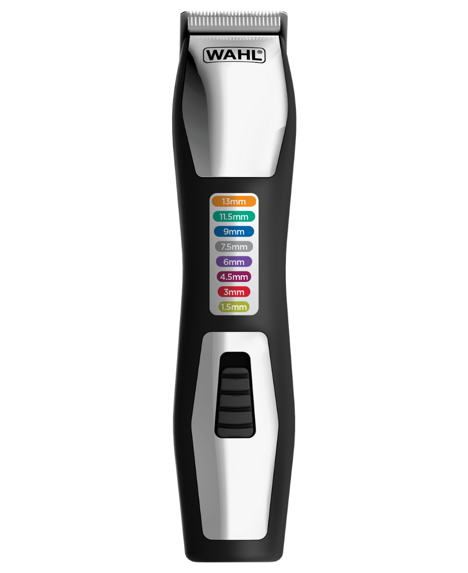 Wahl Groomsman Colour Trim Hair Trimmer Kit with Colour Coded Guide Combs WA9855-3612
