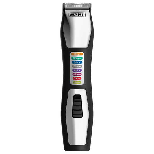 Wahl Groomsman Colour Trim Hair Trimmer Kit with Colour Coded Guide Combs WA9855-3612