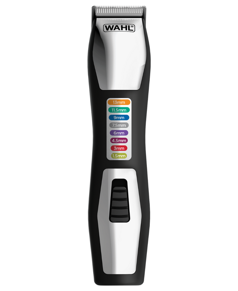 Wahl Groomsman Colour Trim Hair Trimmer Kit with Colour Coded Guide Combs WA9855-3612