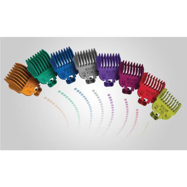 Wahl Groomsman Colour Trim Hair Trimmer Kit with Colour Coded Guide Combs WA9855-3612