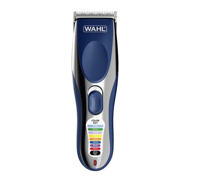 Wahl Hair Clipper Color Pro Cord/Cordless 18 Piece Kit + FREE Wahl Trimmer