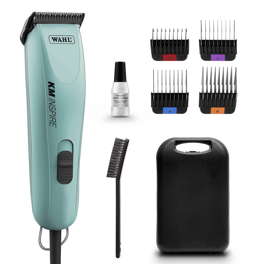 Wahl KM Inspire Professional Animal Clipper – 2-Speed, Brushless Motor, #10 Blade | Quiet, Heavy-Duty Grooming for Dogs, Cats, Horses & Livestock
