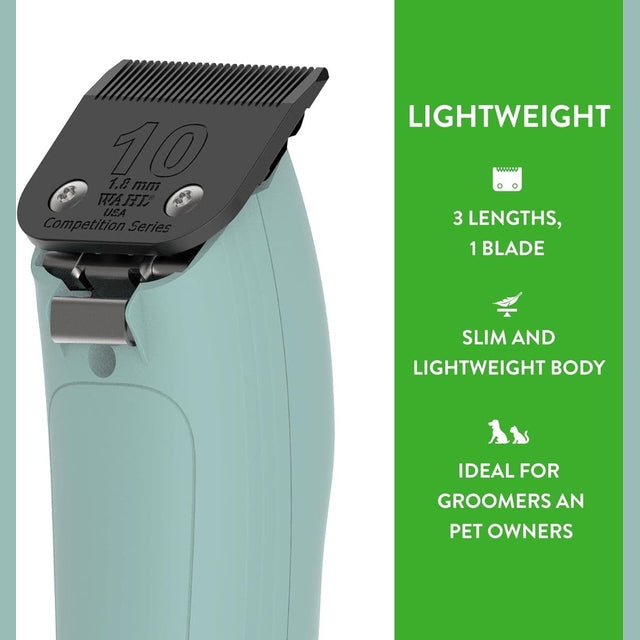 Wahl KM Inspire Professional Animal Clipper – 2-Speed, Brushless Motor, #10 Blade | Quiet, Heavy-Duty Grooming for Dogs, Cats, Horses & Livestock