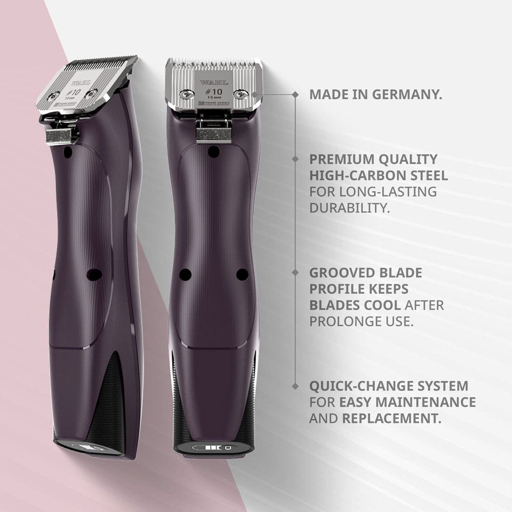 Wahl KM Supera Cordless Professional Animal Clipper - Burgundy