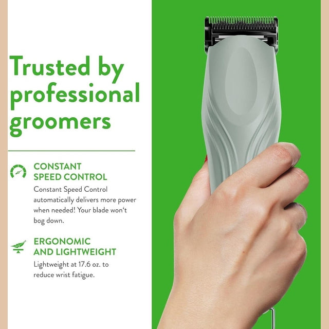 Wahl KMC+ 2-Speed Cord/Cordless Pet Clipper – USA Made | Powerful Grooming, Enhanced Grip & 2-Hour Runtime