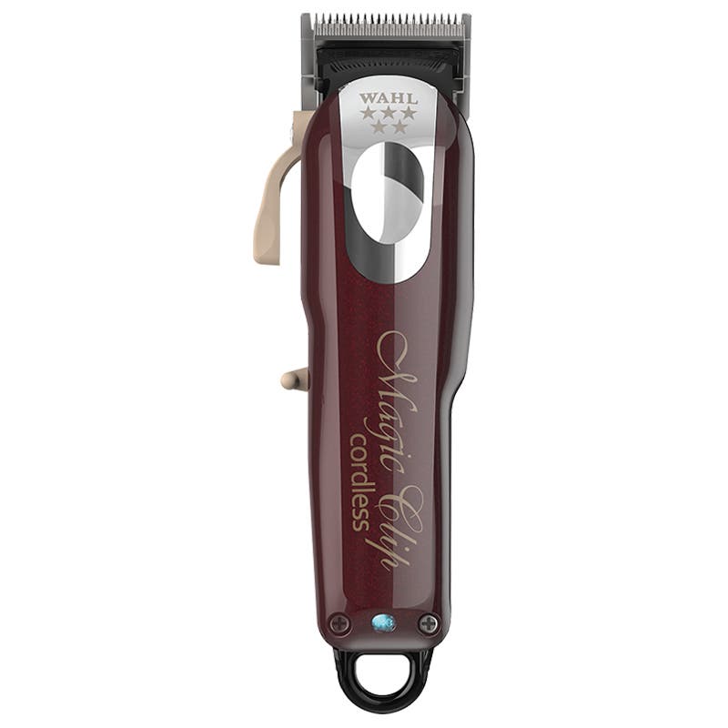 Wahl Professional Magic Clip Burgundy + A-Lign Trimmer + Power Station 3 + Cape and Clipper/Trimmer Grips Combo