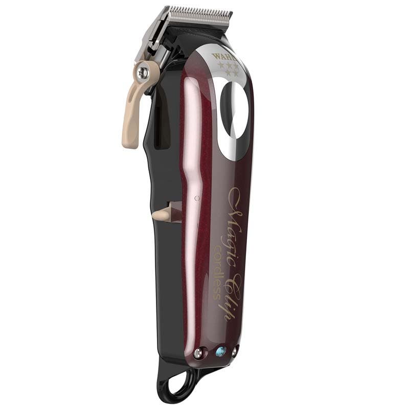 Wahl Professional Magic Clip Burgundy + A-Lign Trimmer + Power Station 3 + Cape and Clipper/Trimmer Grips Combo