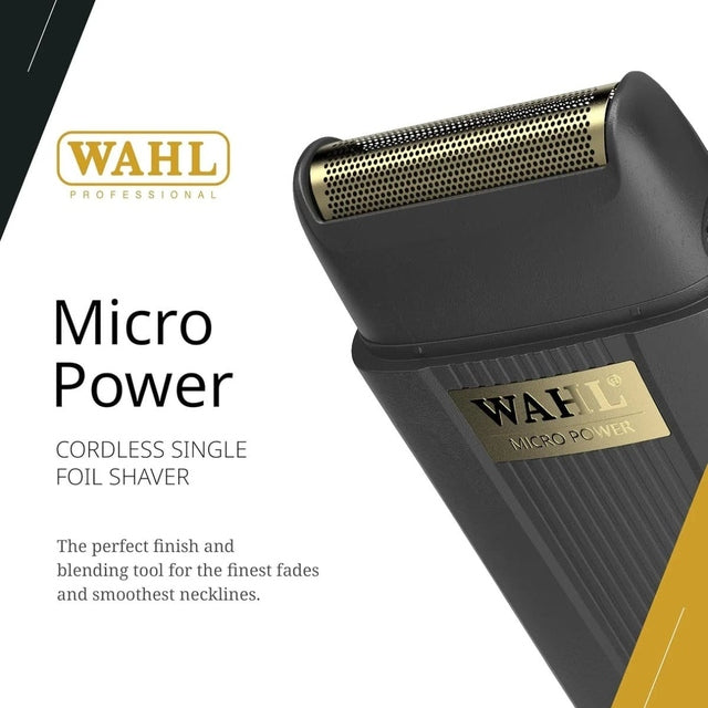 Wahl Micro Power Cordless Single Foil Shaver 3028276