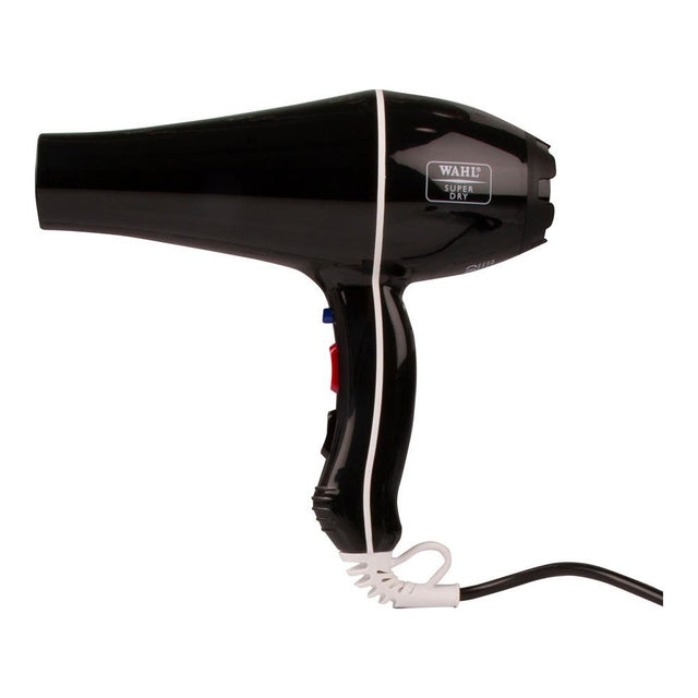Wahl PowerDry 2000W Professional Barber Hair Dryer Tourmal Ionic & 2 Nozzles Hairdryer