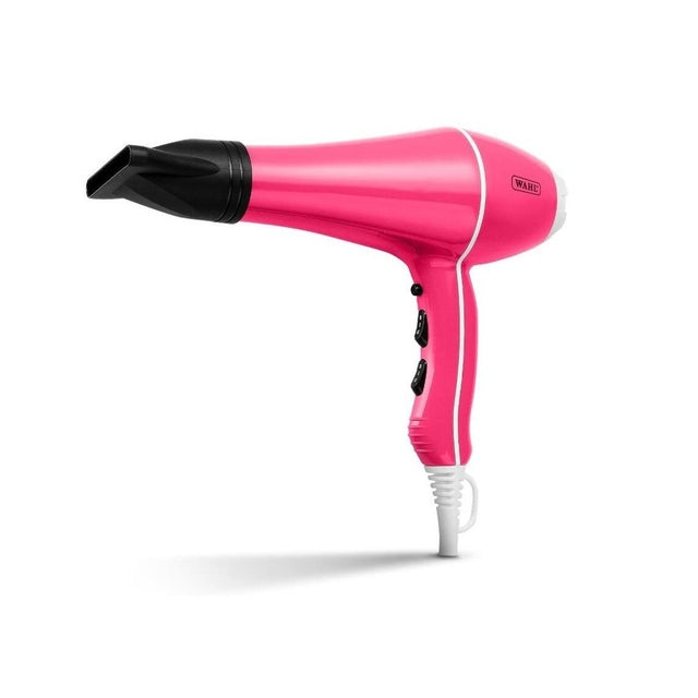 Wahl PowerDry 2000W Professional Barber Hair Dryer Tourmal Ionic & 2 Nozzles Hairdryer