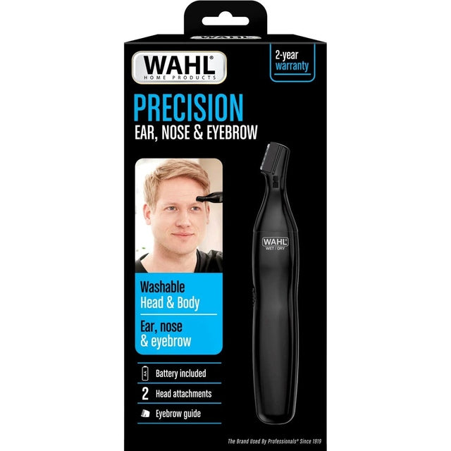 Wahl Precision Ear, Nose & Eyebrow Battery Trimmer 3025010