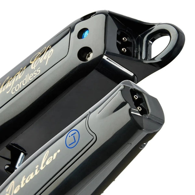 Wahl Professional 5 Star Cordless Barber Combo - Black Magic Clip & Black Li Detailer